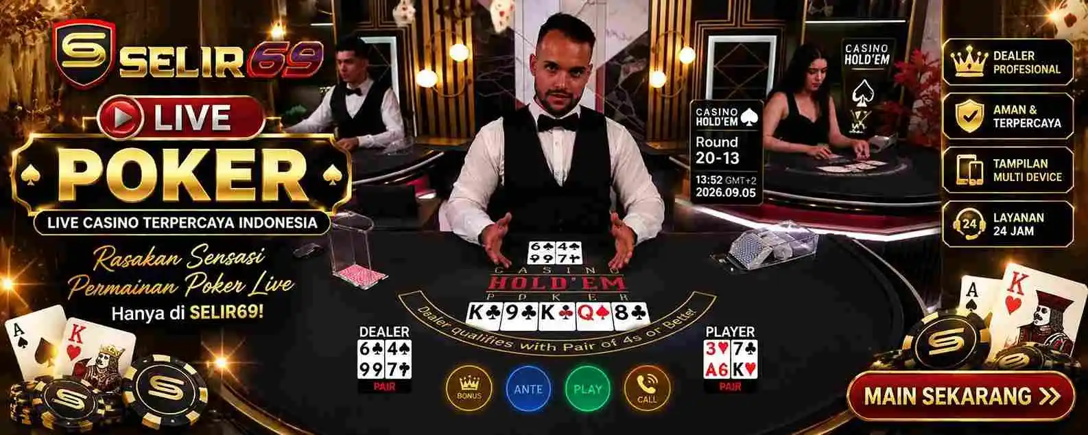 Ilustrasi cara membandingkan Pair Two Pair Straight Flush dan kicker Poker
